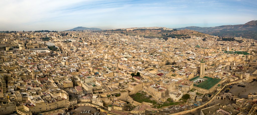 Rabat to Fes transfer - Fes medina view