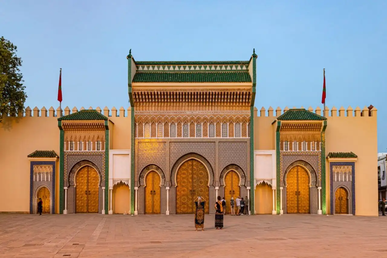 Marrakech to Fes Transfer - Royal Palace Fes view